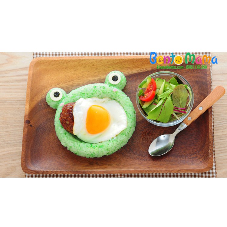 Bộ khuôn ép cơm bento Nhật Bản 7 người bạn hàng chính hãng Arnest