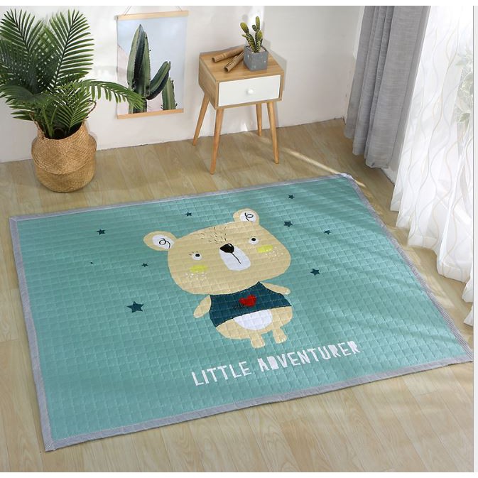 THẢM CHƠI CHẦN BÔNG CAO CẤP CHO BÉ - BABY BEAR ADVENTURE