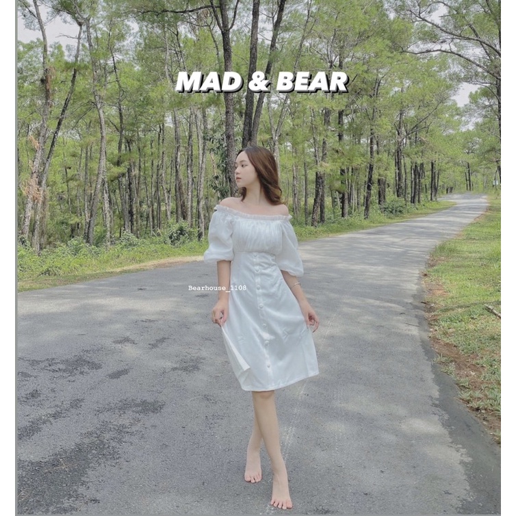 ] 🌱 VÁY- ĐẦM TRẮNG TRỄ VAI TRƠN CÚC BỌC H.N 🌱 VÁY TRẮNG HỞ VAI ĐẸP | BigBuy360 - bigbuy360.vn