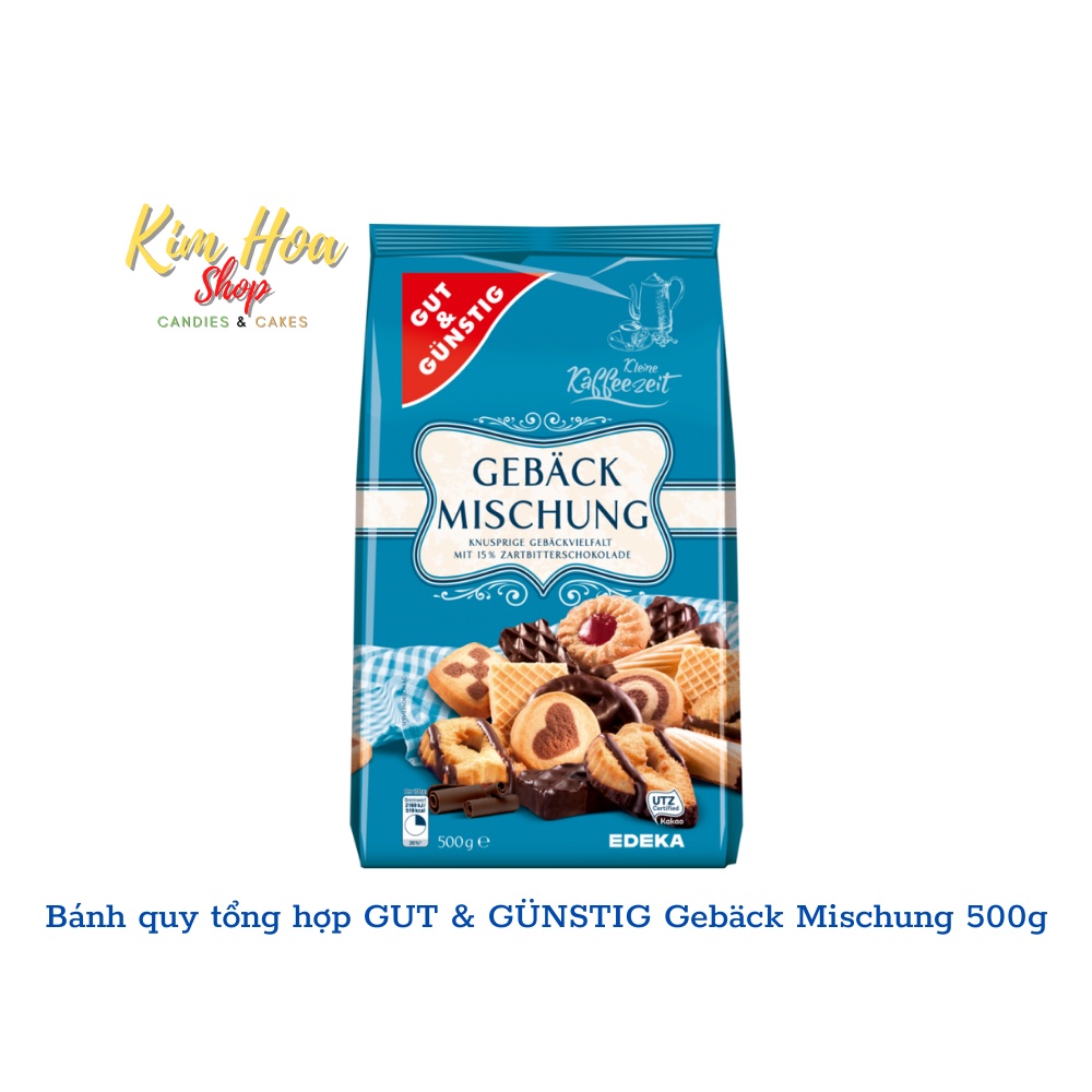 Tổng hợp kẹo Sô-Cô-La và kẹo hoa quả của GUT & GÜNSTIG Coco Island Mini- Kokosschokoriegel 400g - MADE IN GERMANY
