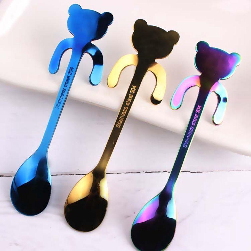 Muỗng Uống Cà Phê Bằng Thép Không Gỉ Thiết Kế Độc Đáo Tiện Dụng