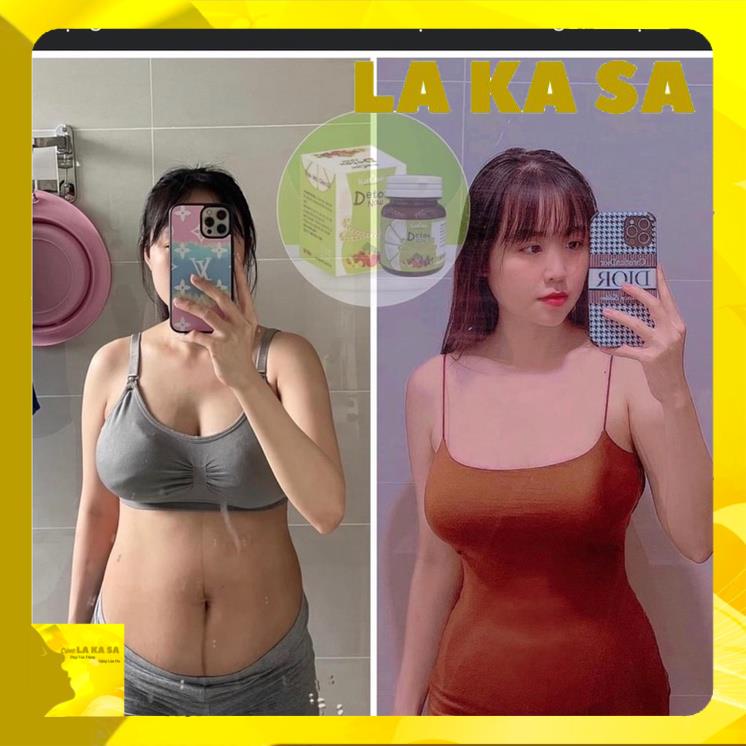 Detox Now Rau Củ thải mỡ, giảm mỡ đùi, giảm mỡ bắp tay , giảm mỡ bụng sau sinh + Kẹo Pro xổ mỡ vành ruột chính hãng