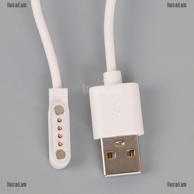 Cáp sạc từ tính 4 chân dành cho đồng hồ thông minh Kw88 Kw99 Q100 Kw18 chất lượng cao