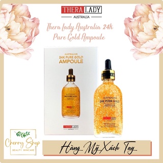 [Hàng Úc]Serum dưỡng da Thera Lady Australian 24K Pure Gold Ampoule (100ml)