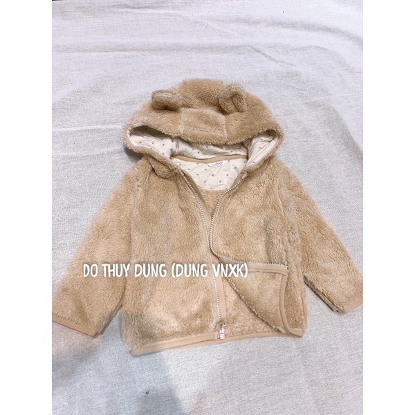 Áo khoác lông bé trai bé gái