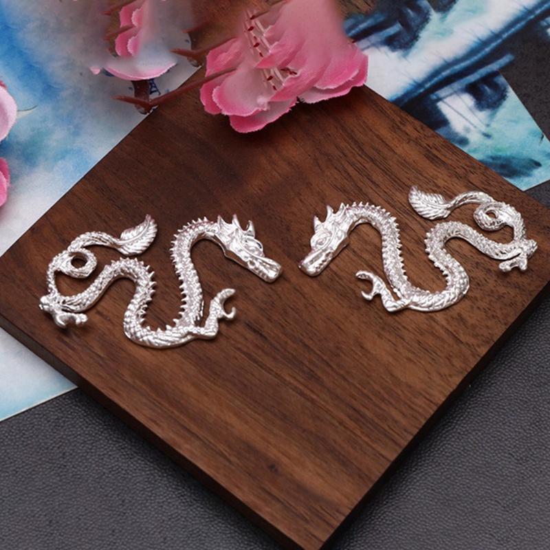 1 cặp phiến rồng đúc 28*48mm - nguyên liệu làm trâm, làm trang sức