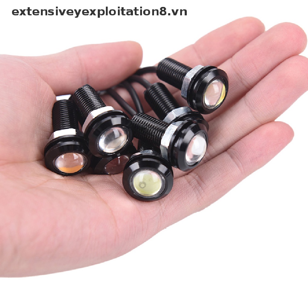 Đèn LED Mắt Đại Bàng 9W 12V 18MM Chiếu Sương Mù Ban Ngày Cho Xe Hơi