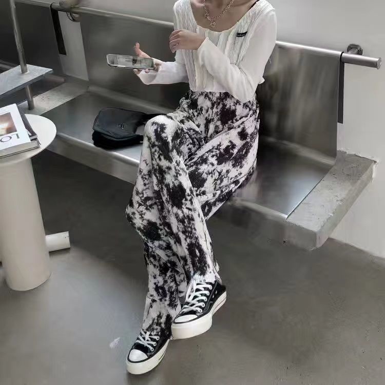 Quần ống rộng Phong Cách Hàn Quốc Cho Nữ