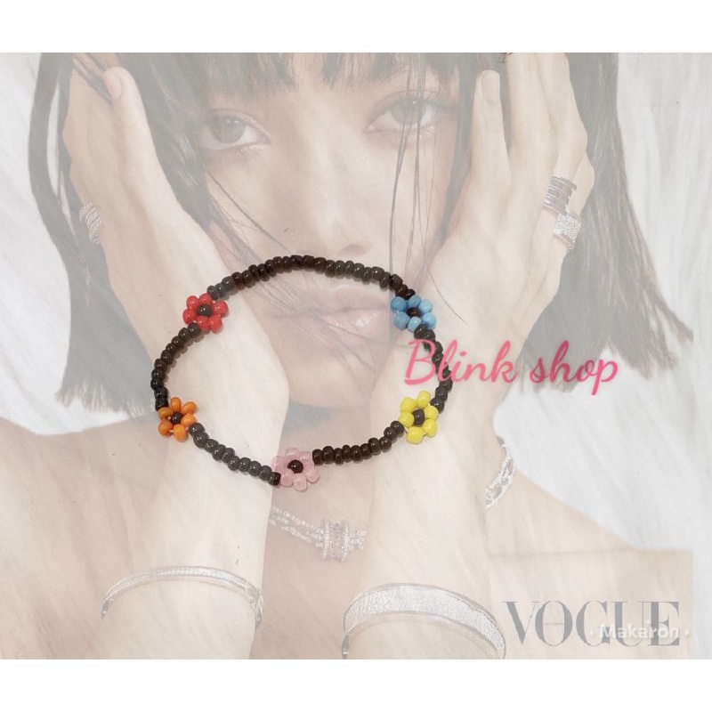 Vòng tay hoa handmade