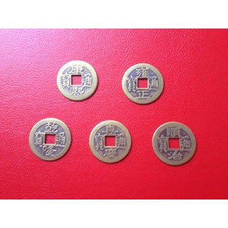 Tiền Xu Cổ Phong Thủy - Ngũ Đế Kim Tiền Bộ 5 Xu