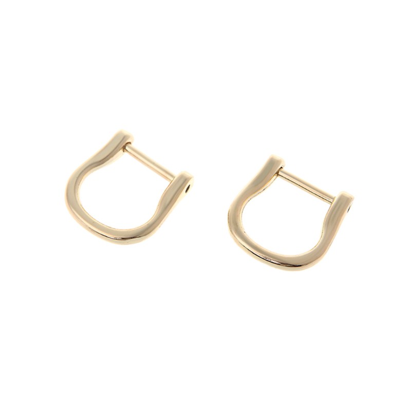 Cặp khóa cài hình chữ D kích thước 1.8cm chuyên dụng cho dây đeo vai túi xách DIY