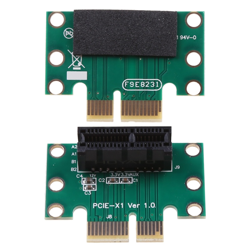 Card Chuyển Đổi PCI-E PCI Express X1 PCI E PCIE X1 Sang X1 90 Độ Cho 1U Server Chassis
