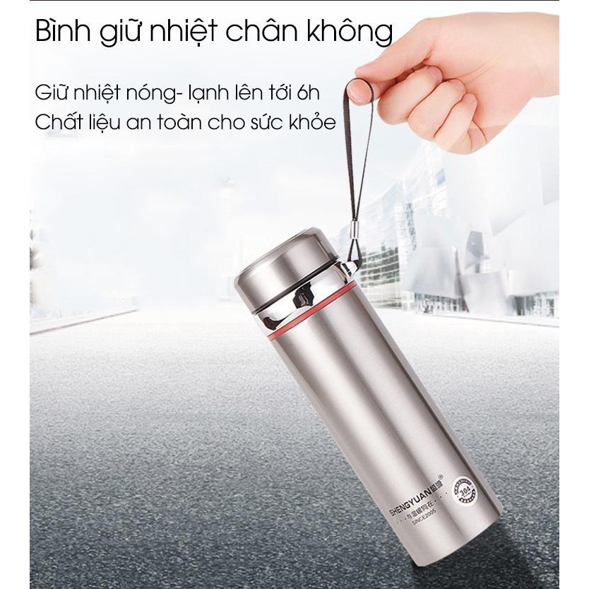 Bình Giữ Nhiệt Inox 304 Đựng Nước Nóng Lạnh 800ml/1000ml Sang Trọng Tiện Lợi