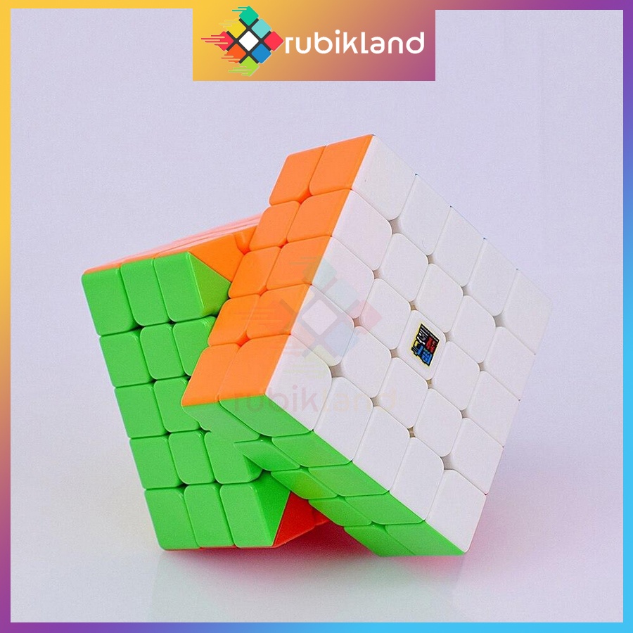 Rubik 5x5 MoYu MeiLong Stickerless Rubic 5 Tầng 5x5x5 Đồ Chơi Trí Tuệ