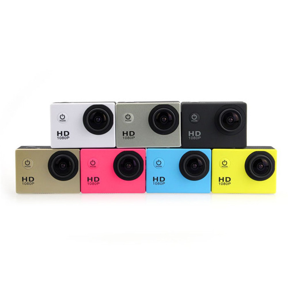 Camera hành trình thể thao mini độ phân giải 1080P kèm phụ kiện | BigBuy360 - bigbuy360.vn