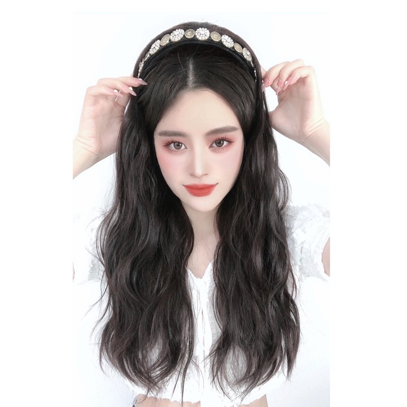 tóc giả kẹp U KÈM BĂNG ĐÔ 🥰 mẫu mới