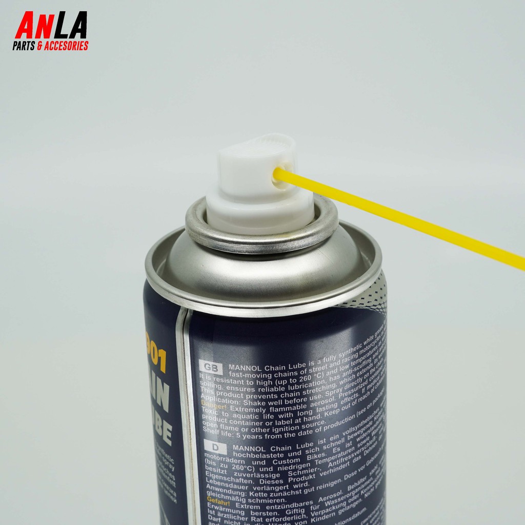 Chai xịt dưỡng sên Mannol