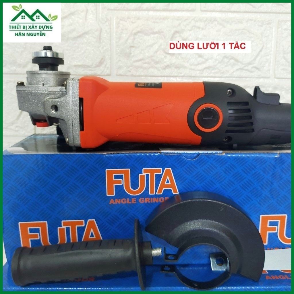 Máy cắt cầm tay Futa,công tắc bóp,lưỡi cắt 100mm chuyên cắt sắt,cắt nhôm,cắt gạch,mài góc,cắt đá hoa cương