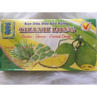 Combo 12 gói kẹo dừa lá dứa sầu riêng