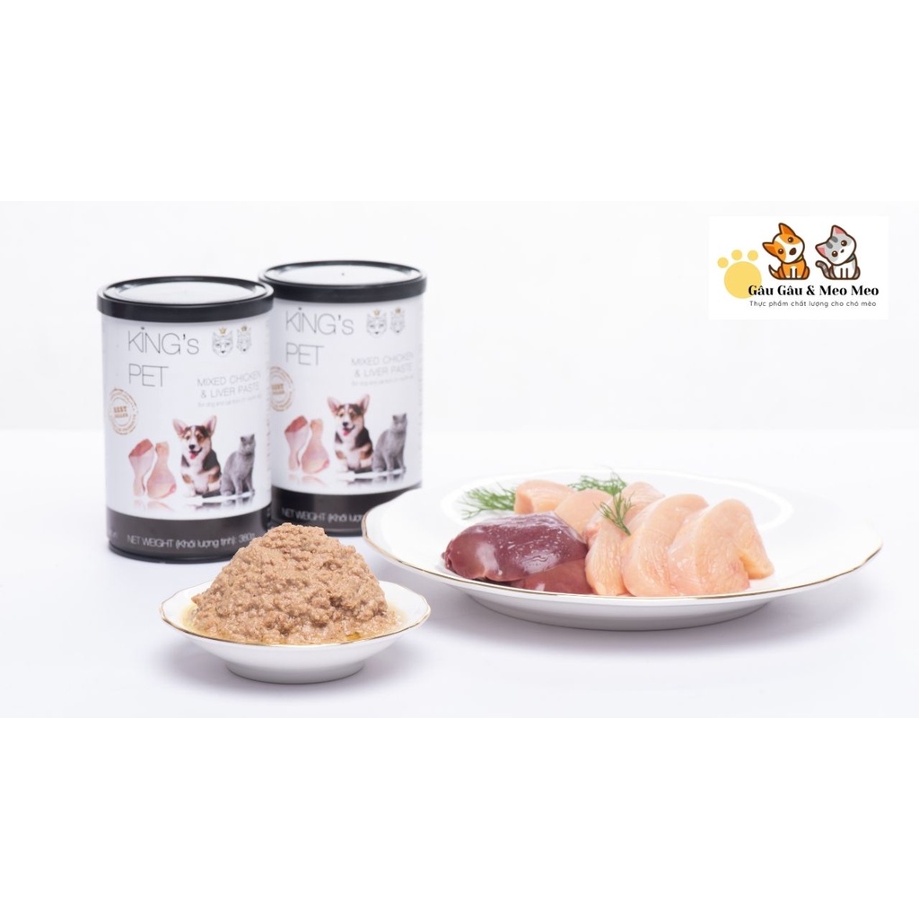 KING'S PET PATE TƯƠI CHO THÚ CƯNG