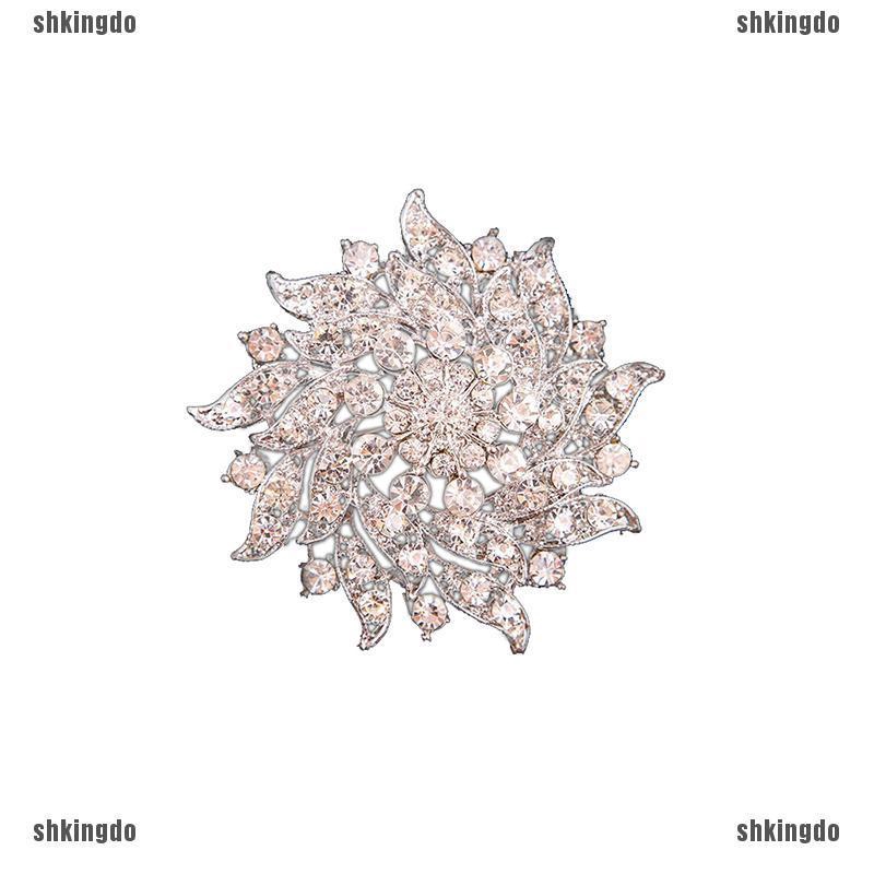 THINH Trâm cài đính đá cổ điển