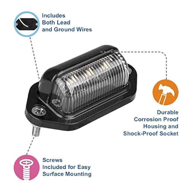 Đèn Led Chống Thấm Nước Chất Lượng Dành Cho Xe Hơi Rv