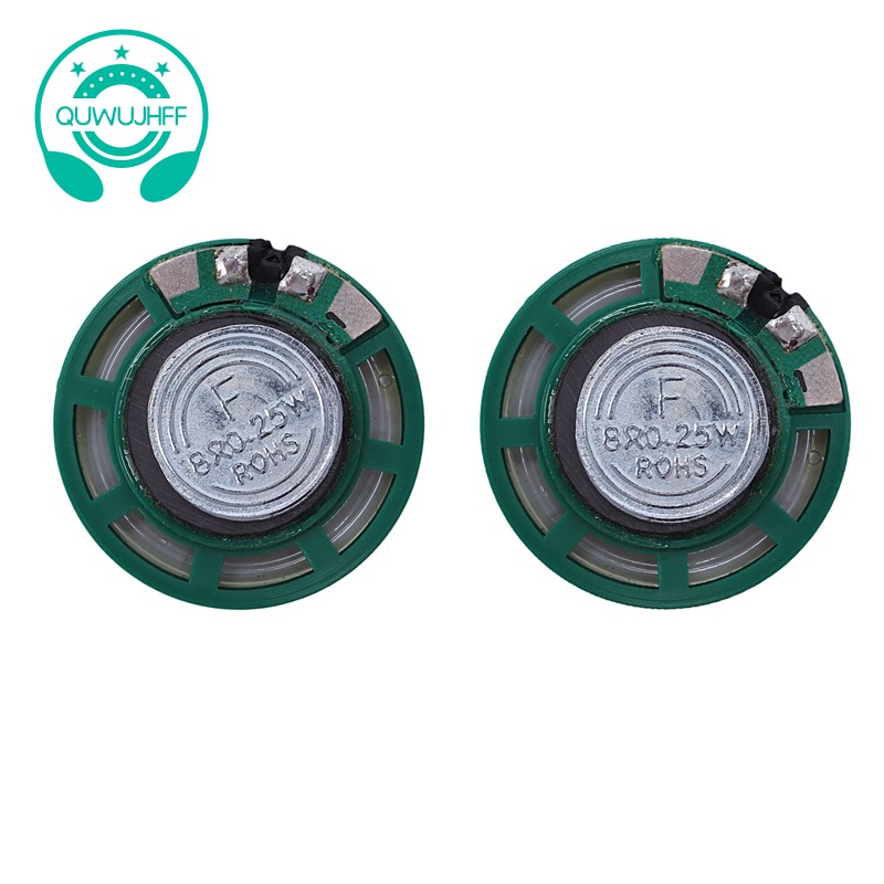 Set 2 Loa Tròn Từ Tính 1 / 4w 0.25w 8ohm 27mm Chuyên Dụng