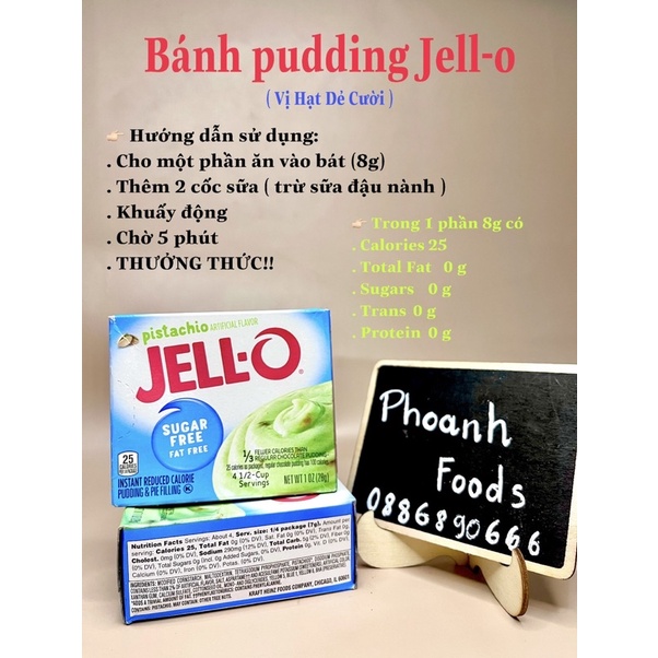 Bột làm pudding Jell-0