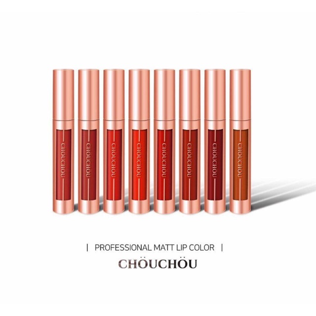 Son kem lì Chouchou Professional Matt Lip Color