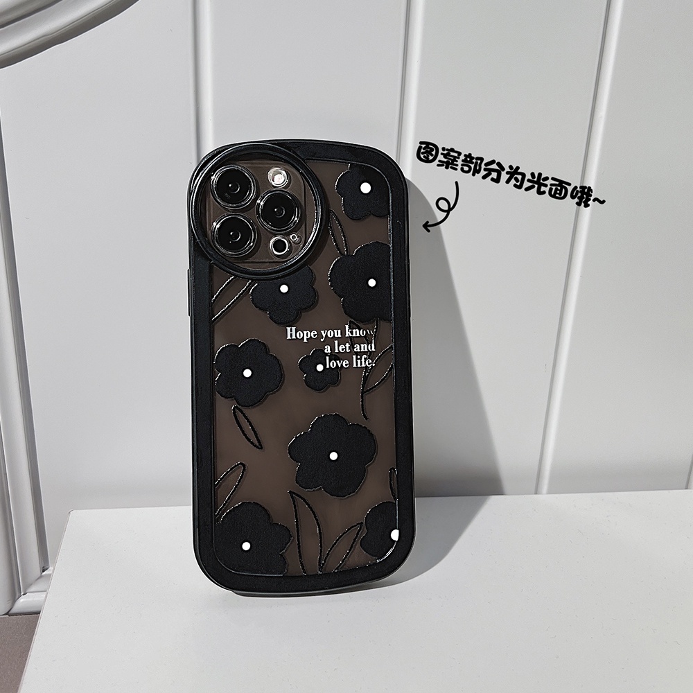 Ốp Điện Thoại TPU Mềm Trong Suốt Chống Sốc Hình Hoa Dễ Thương Cho iPhone 11 12 13 Pro Max X XR XS Max 7 8 plus SE 2020 2022