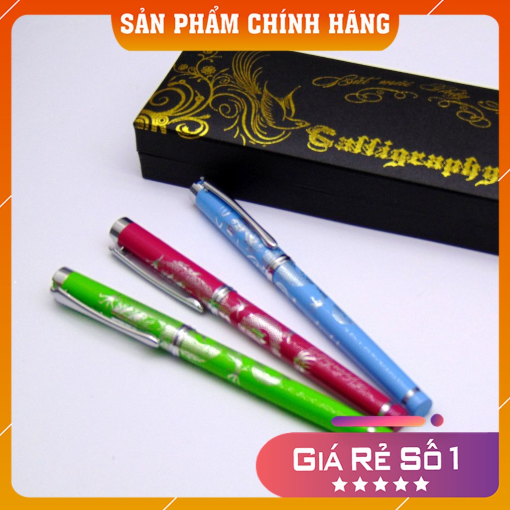 Bút Mài Thầy Ánh Nét Thanh Nét Đậm  – Bút Máy Ánh Dương Ngòi Lá Tre Calligraphy Luyện Chữ Đẹp SH037