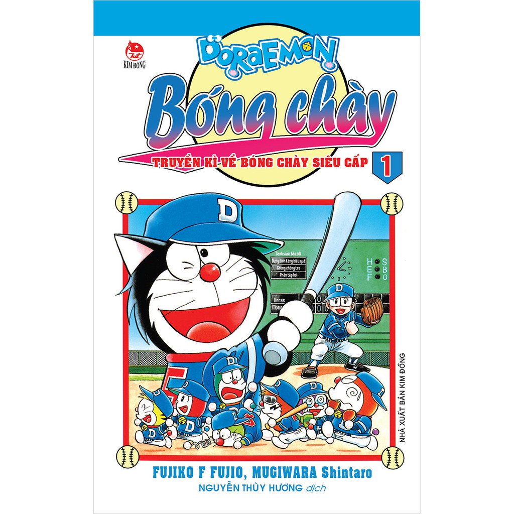 Truyện tranh Doraemon bóng chày lẻ 23 tập + Tân Doraemon bóng chày lẻ 4 tập - NXB Kim Đồng