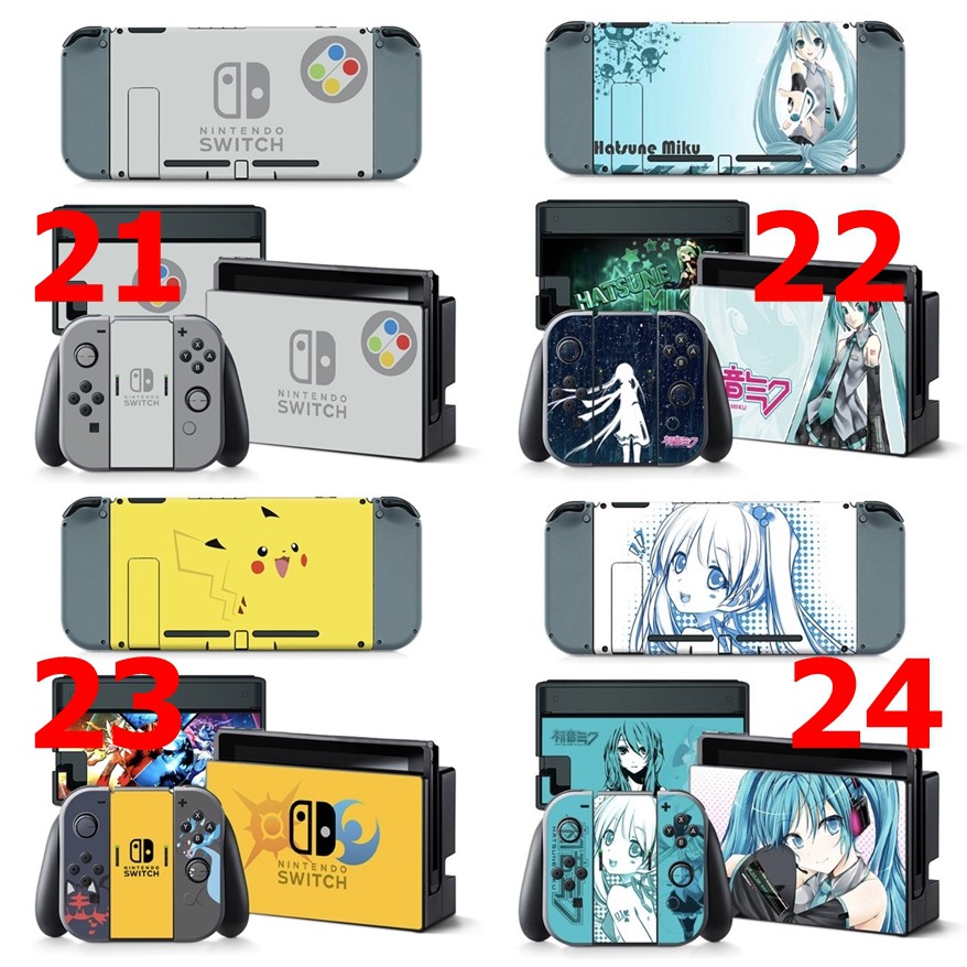 Dán lụa skin nintendo switch siêu đẹp đủ các mẫu hot