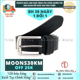 ⚜️ SALE 70%⚜️ Dây Nịt Da Nam ALAIN DELON CHÍNH HÃNG Mua Tại Store MALAYSIA AD6