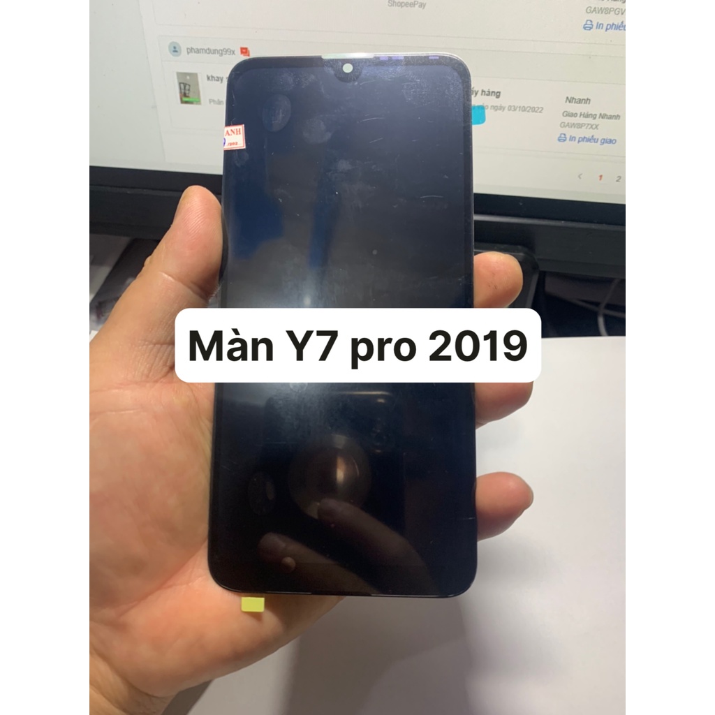 Màn hình zin bộ Huawei Y7 pro 2019, hàng zin đã test