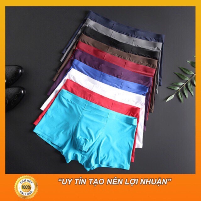 Quần lót nam đúc lạnh cao cấp - quần sịp nam cao cấp chất lụa- mặc nhẹ như không mặc YO6