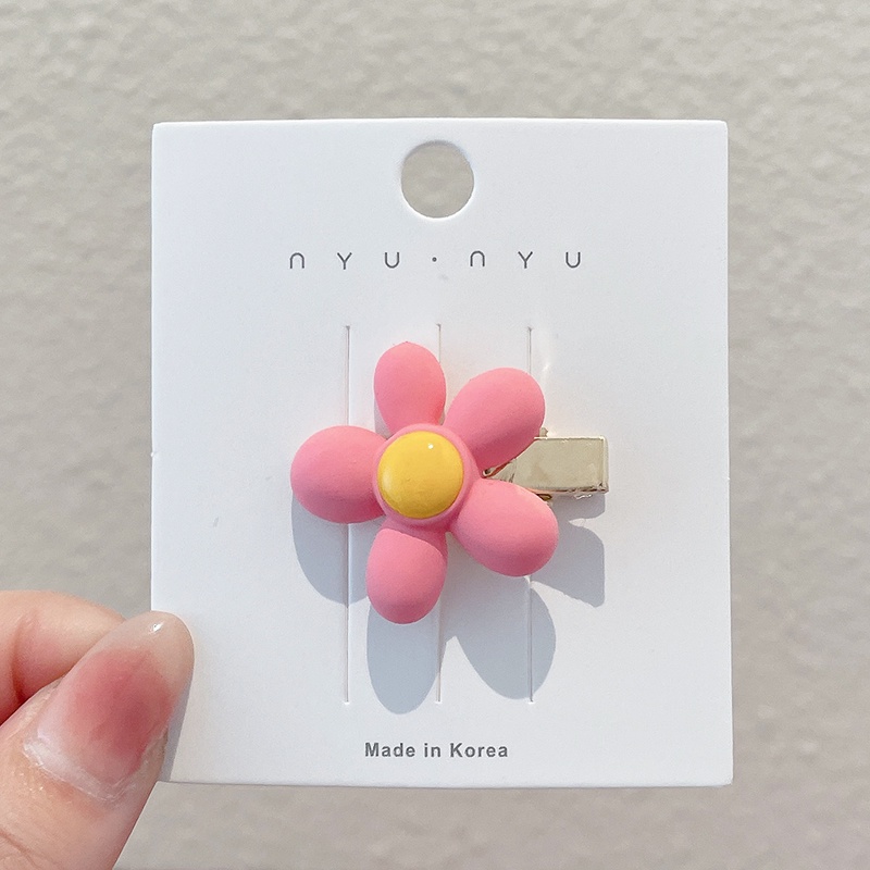 Kẹp Tóc Hoa Dễ Thương Thời Trang Hàn Quốc Cho Bé Gái