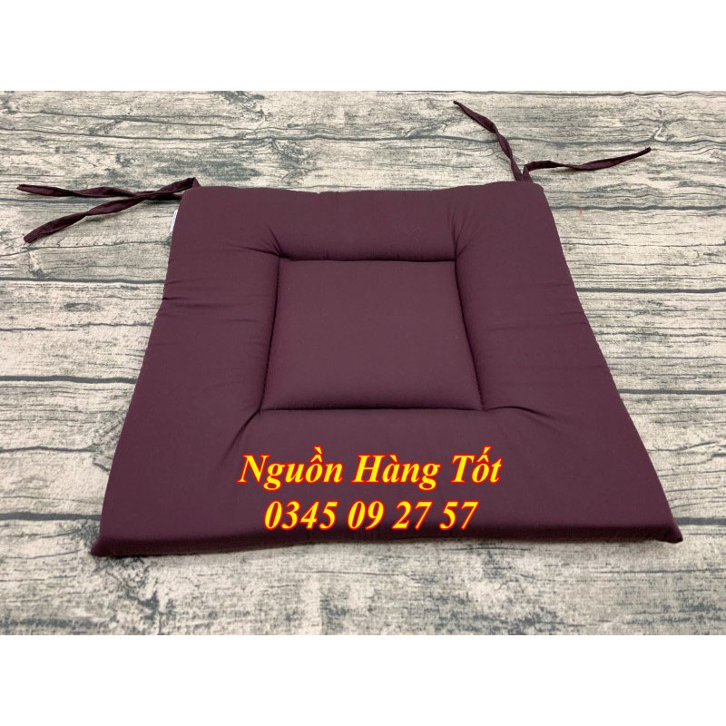 Đệm Ngồi 40x40x3cm Đệm Lót Ngồi Ghế 16 Màu Sắc Sang Trọng Hiện Đại