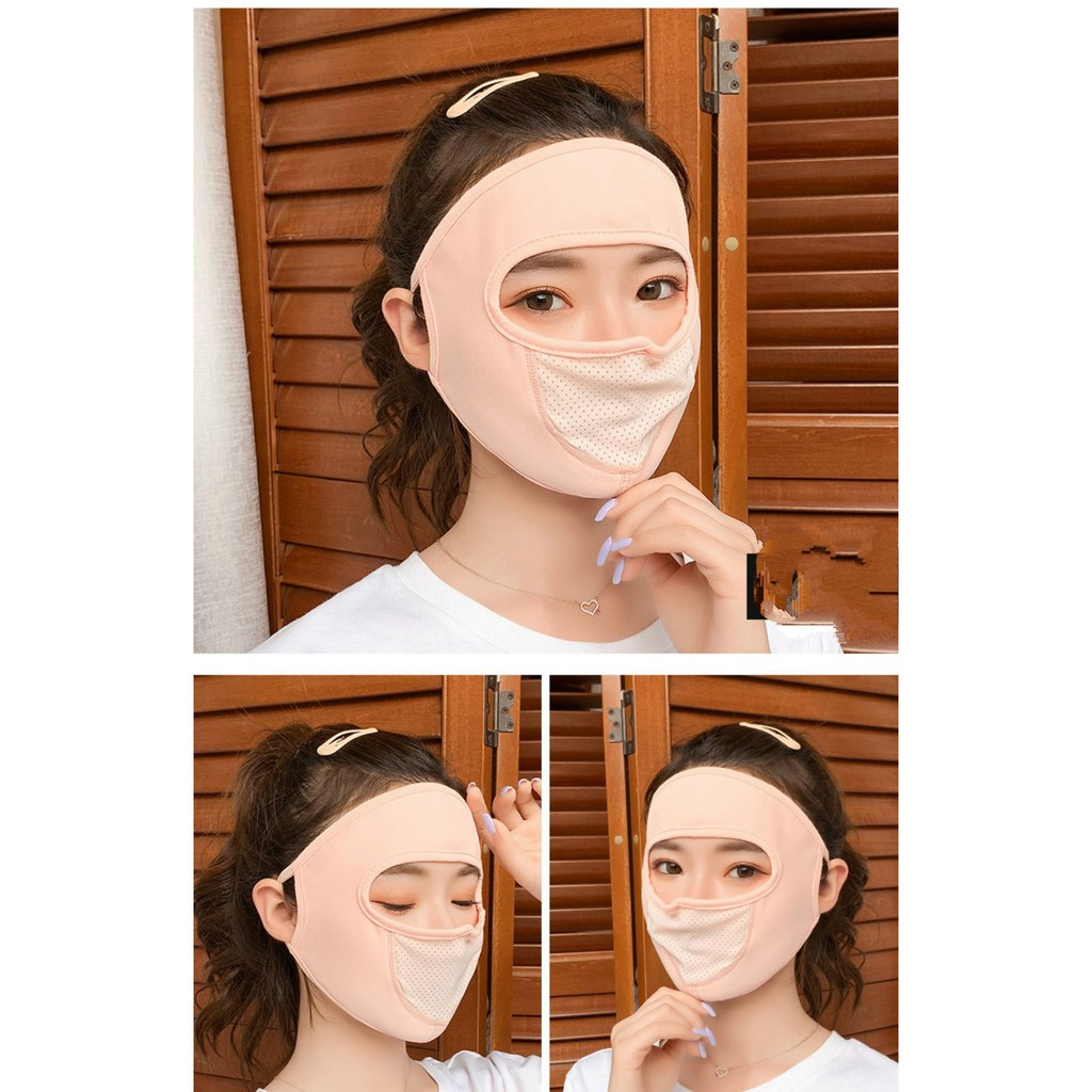 Khẩu Trang Ninja Chống Nắng Có Lỗ Thông Hơi, Chống Tia UV Cực Tốt
