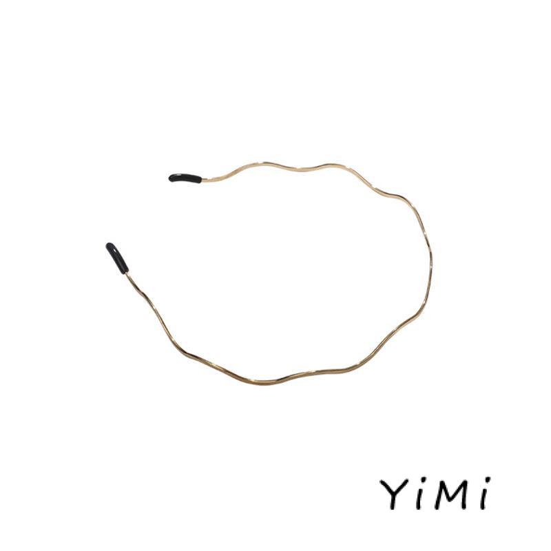 Cài tóc kim loại kiểu gợn sóng phong cách Hàn Quốc cho nữ