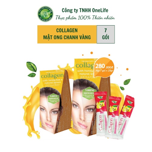 Liệu trình 1 Tuần Detox với Rau má Mật ong và Collagen Mật ong chanh vàng ONELIFE