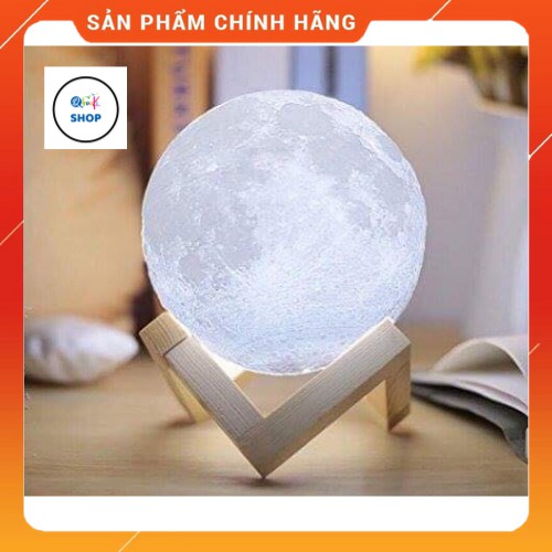 [ Rẻ Vô Địch ] Đèn ngủ Mặt Trăng Moon Light 3D Cảm Ứng 10 -18 cm
