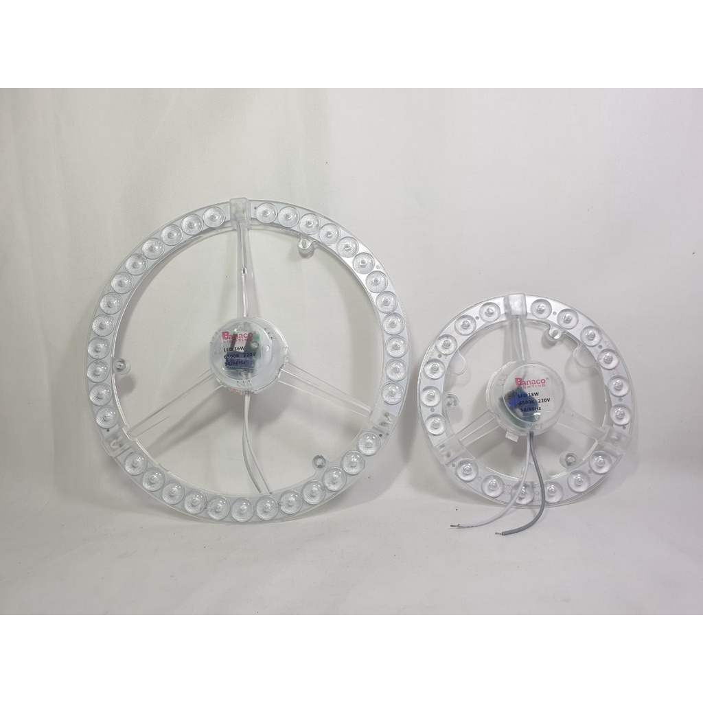 Bóng vòng LED cho mâm ốp trần công suất 18w-36w AS trắng, đế nam châm bóng siêu sáng - Điện nước gia dụng Hoàng Kim