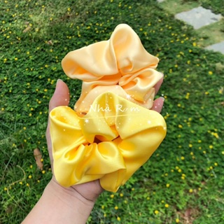 Combo 5 chiếc cột tóc SCRUNCHIES satin siêu xinh