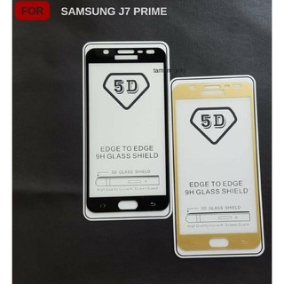 Cường lực Samsung J7 Prime (Full viền đen)