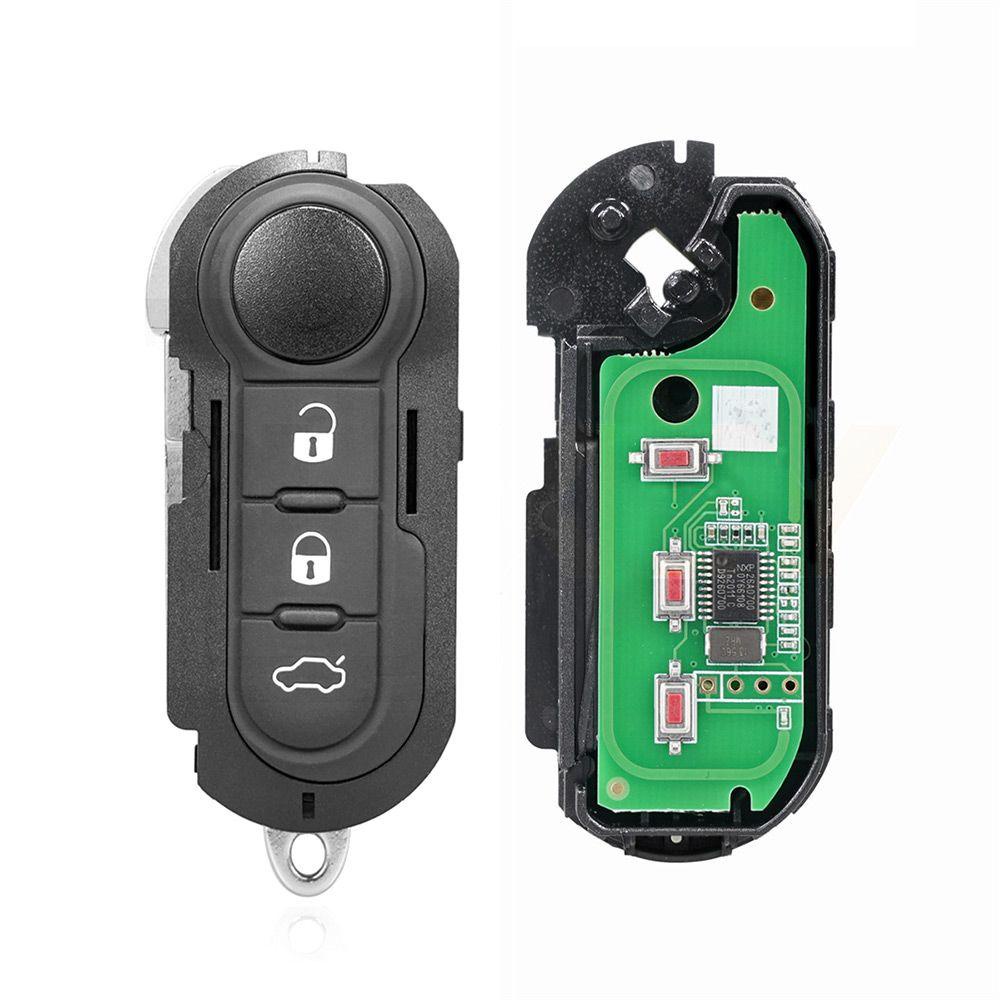 Chìa Khóa Điều Khiển Từ Xa 433MHz Cho Fiat 500 500L Punto Florino Doblo Qubo