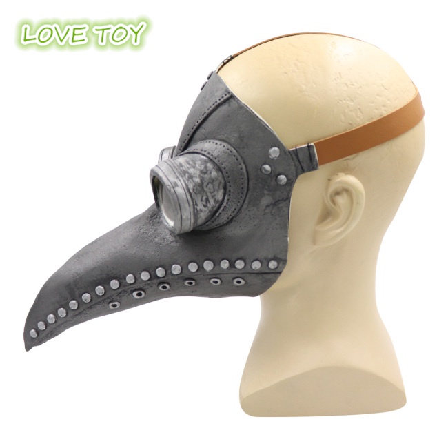 Nkodok Bệnh dịch hạch Bác sĩ Chim Che mặt Mũi Dài Mũi Dài Cosplay Đạo Cụ Cổ Điển Đạo Cụ Trang Phục Halloween
