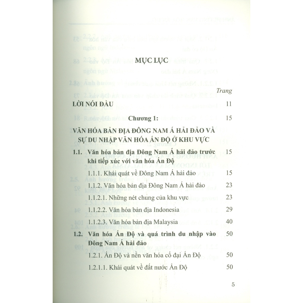 Sách - Ảnh Hưởng Văn Hóa Ấn Độ Tới Các Quốc Gia Đông Nam Á Hải Đảo (Trường Hợp Indonesia Và Malaysia)