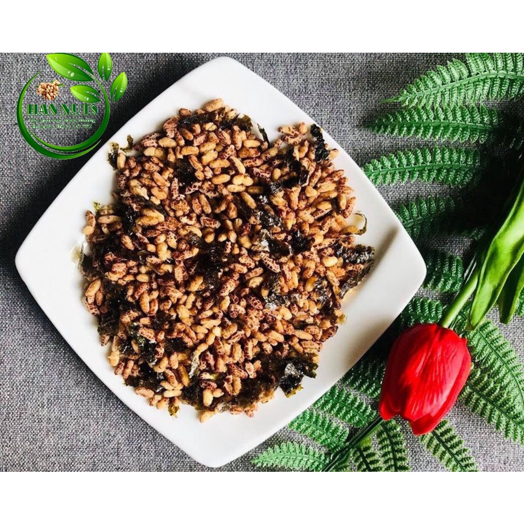 Gạo Lứt sấy rong biển ăn liền thơm ngon 500gr