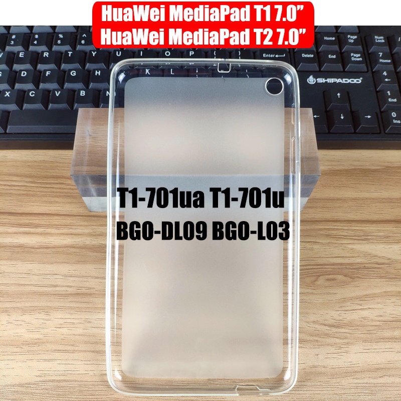 Ốp Máy Tính Bảng TPU Mềm Cho HuaWei MediaPad T1 T 1 T2 7.0'' T1-701Uu T1-701u BGO-DL09 BGO-L03